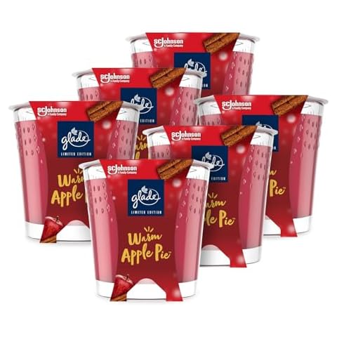 Glade Warm Apple Pie Scented Candle Pack Cover