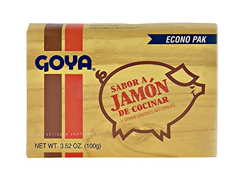 Goya Ham Flavor Concentrate, 20-count 3.52-Ounce Packets (Pack of 12, 240 Packets) Jamon en Polvo