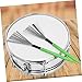 Toyvian 1pair Drum Brush Handle Steel Wire Sticks for Jazz Drums Retractable Design for Volume Control Comfortable Grip for Beginners Youth Bands
