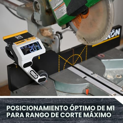 Miniatura 7 de Reekon M1 Guía Adaptadora De Calibre, Permite El Montaje Del Calibre M1 En Una Amplia Variedad De Sierras De Inglete Y Sierras De Corte, Punto De Montaje De Aluminio