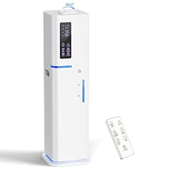 10L 2 64Gal Humidifiers for Bedroom Top Fill Quiet Ultrasonic Cool Mist Humidifier Large Room Covers 550ft 60H