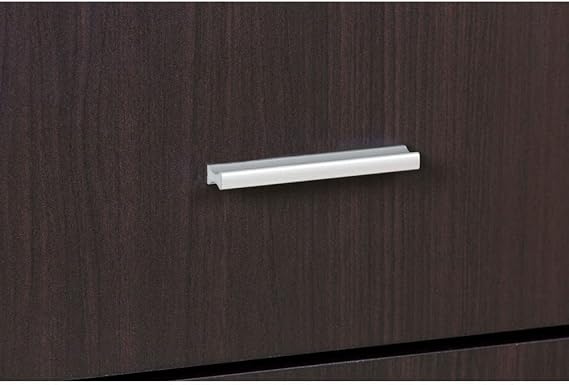OneSpace Adina 2-Drawer Desk, Small Writing Desk with Drawers, Espresso