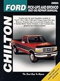 Used Book in Good Condition Ford Pick Ups & Bronco (87 - 96) (Chilton) (Chilton\'s Total Car Care Repair Manual)