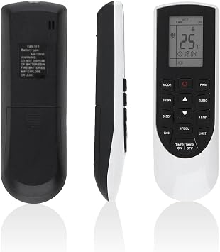 AC Remote Control for GREE Air Conditioner A/C GWC18QD-D3DNA6E LIVS12HP115V1AH VIR12HP115V1AH GWH12QC-D3DNA6E LIVS24HP230V1AH VIR24HP230V1AH LIVS30HP230V1AH VIR36HP230V1AH YAN1F Replacement
