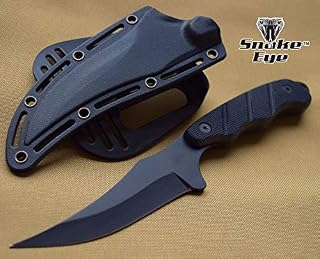 SNAKE EYE TACTICAL NEW ARRIVAL FIXED BLADE HUNTING SKINNING KNIFE WITH NYLON FIBER