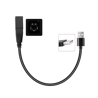 Car Radio Stereo Retain OE Factory USB Adapter for Toyota 2012-2018, Lexus 2013-2015, 2008-2015 Civic, Honda Accord 2009-2013