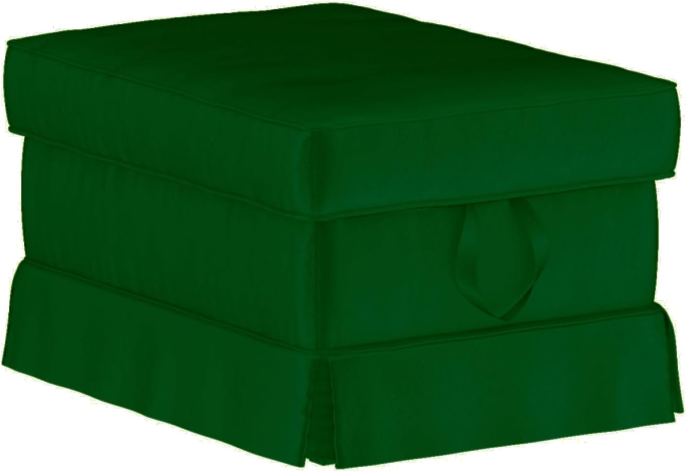 Velvet Pets Friendly Sofa Covers Custom Made Compatible for IKEA Ektorp Sofa Slipcovers (Velvet Green Ektorp Ottoman)