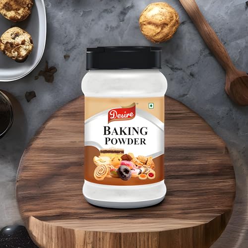Image of Desire Baking Powder, 900g - Gluten-Free, Aluminum-Free, Double-Acting Leavening Agent for Fluffy Cakes, Cookies & Breads - Ideal for All Baking Needs
