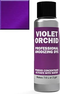Professional Aluminum Anodizing Pigment Dyes | Violet E-3D | Light to Rich Purple| Powder Concentrate Makes 7.6 Liters or 2 Gallons