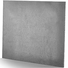 Photect 1 Pcs A36 Steel Plate, 1/8 x 8 x 10 Hot Rolled Steel Metal Sheet 11 Gauge, Weldable Hot Rolled Base