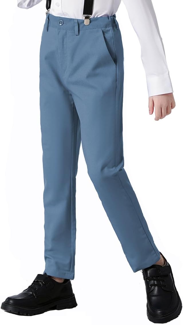 Suits for Boy Slim Fit Formal Dress Outfit Toddler Suit Blazer Vest Pants Kids Tuxedos