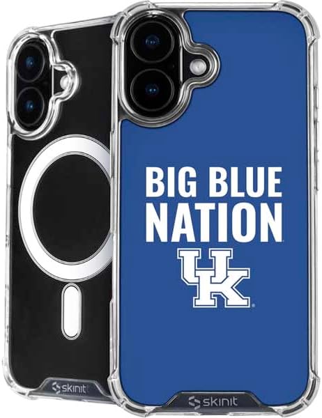 Skinit Phone Case Compatible with MagSafe iPhone 17 - Officially Licensed University of Kentucky Big Blue Nation Design