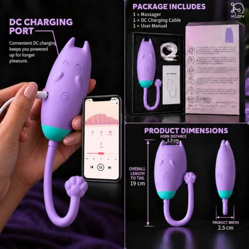 Image of KLEN Massager Machine Body Electric Handheld Portable For Pain Relief
