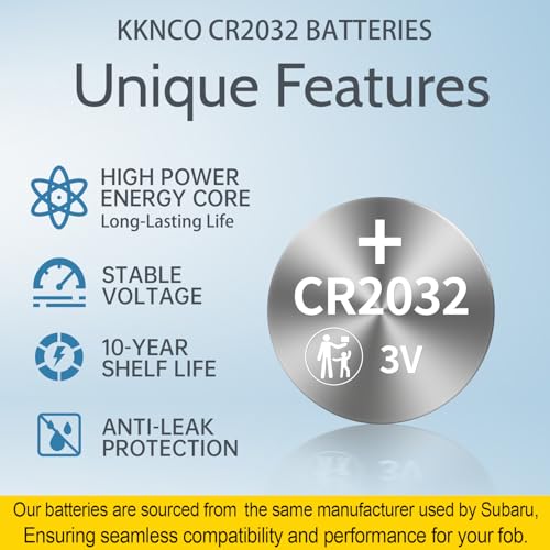 KKNCO CR2032 Key Fob Battery