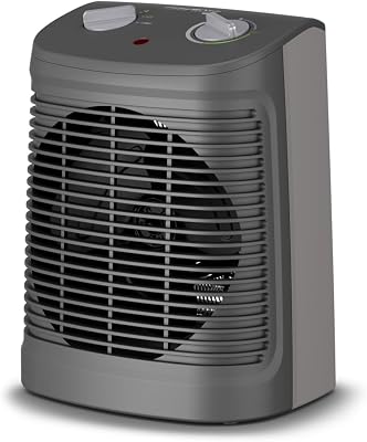 Rowenta Instant Comfort Compact Classic Fan Heater, Extra Heater, 2 Power | Quick heating, silent, Customizable settings, ...