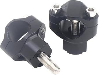 Handle Bar Risers Fat Handle Bar Mount Clamp Compatible with Motorcycle Models SX SXF EXC EXCF XCW XCFW 125 150 250 350 450 530 2000 2016 Universal FitBlack