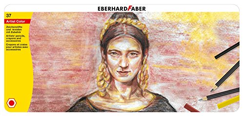 Eberhard Faber 516937 Caracteres Juego Artist Color, 37 Piezas