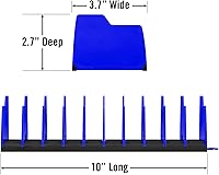 Vista 4 de Ernst Manufacturing 5503 Alicates Antideslizantes para 10 Herramientas Pro® - Azul