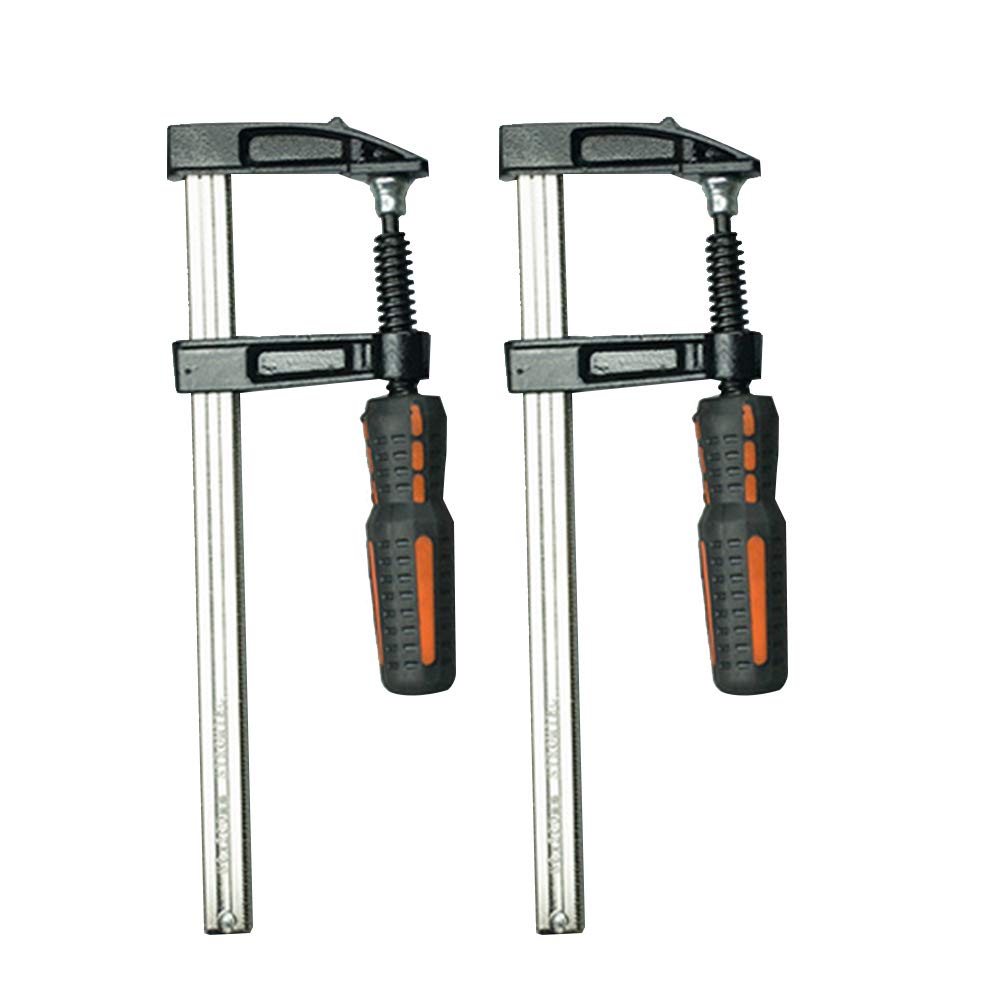 Clips de serrage en F en acier résistant lot de 2 pour la fixation du bois
