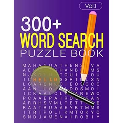 300+ WORD SEARCH PUZZLE BOOK (Vol.1)