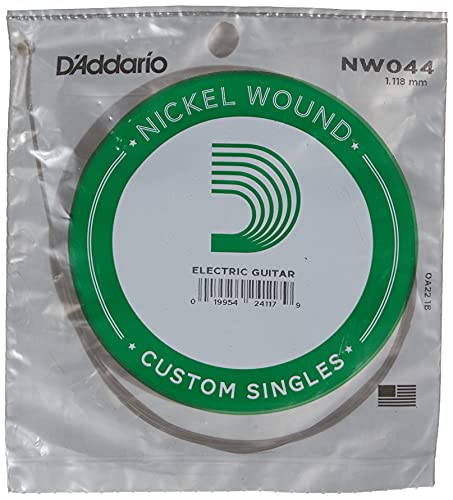 D'Addario ダダリオ エレキギター用バラ弦 ニッケル .044 NW044