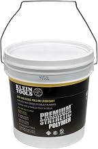 Klein Tools 51017 Pulling Lubricant, Made in USA, Premium Synthetic Polymer Electrical Wire and Cable Pulling Lubricant, 1-Gallon
