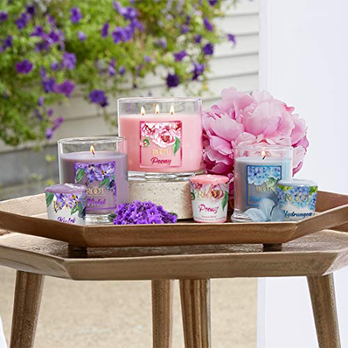 Root Candles La Fleur 3-Wick Beeswax Blend Scented Candle, 14-Ounce, Peony, 14 Ounce #TOP5