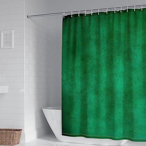 Rideau de douche polyester moderne vert pour créer un espace bien-être zen - 2