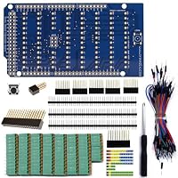 Treedix Klemmenblock Breakout Board Kompatibel mit Arduino MEGA-2560 | Arduino Mega Breakout Board, GPIO Erweiterungsboard Breakout Modul – Ansicht 5