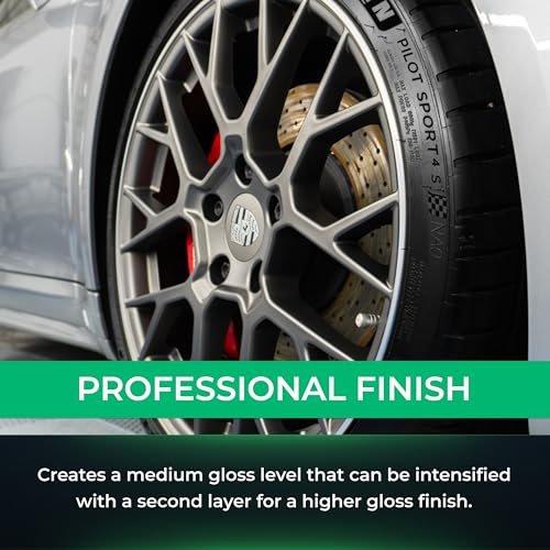 Armour Detail Supply Tire+, Advanced Water-Based Tire Shine Spray for Lasting Shine, All Tire Spray, Durable and Hydrophobic - 16oz Trigger Spray Bottle