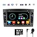 Produktbild Stereo-Heim-Kfz-Satellit Navigator für Opel Doppel-Din Headunit 17,8 cm (7 Zoll) 2 DIN Autoradio mit DVD CD Player unterstützt GPS USB SD FM AM RDS Bluetooth SWC (Grau)