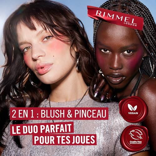 Rimmel London Multi-Tasker Blush'N'Brush Blush Stick Végan