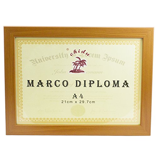 Chidu Marco de Madera para Diploma A4 21 x 29.7 cm