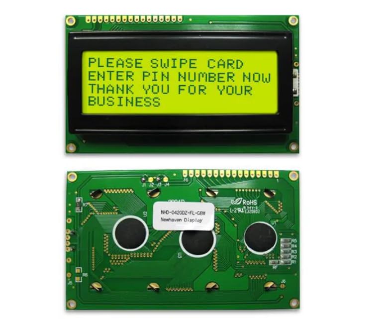 NHD-0420DZ-FL-GBW, LCD Character Display Modules & Accessories STN- Gray Transfl 98.0 x 60.0