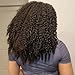 RHEANNA Micro Pre Looped Crochet Human Hair Extensions Afro Kinky Curly Human Crochet Hair Feather Pre Separated Knotless Crochet Human Hair For Braids Twist 18inch 120g