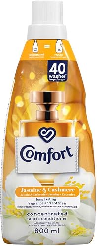 Comfort Jasmine & Cashmere Concentrated Laundry Fabric Softener 800ml