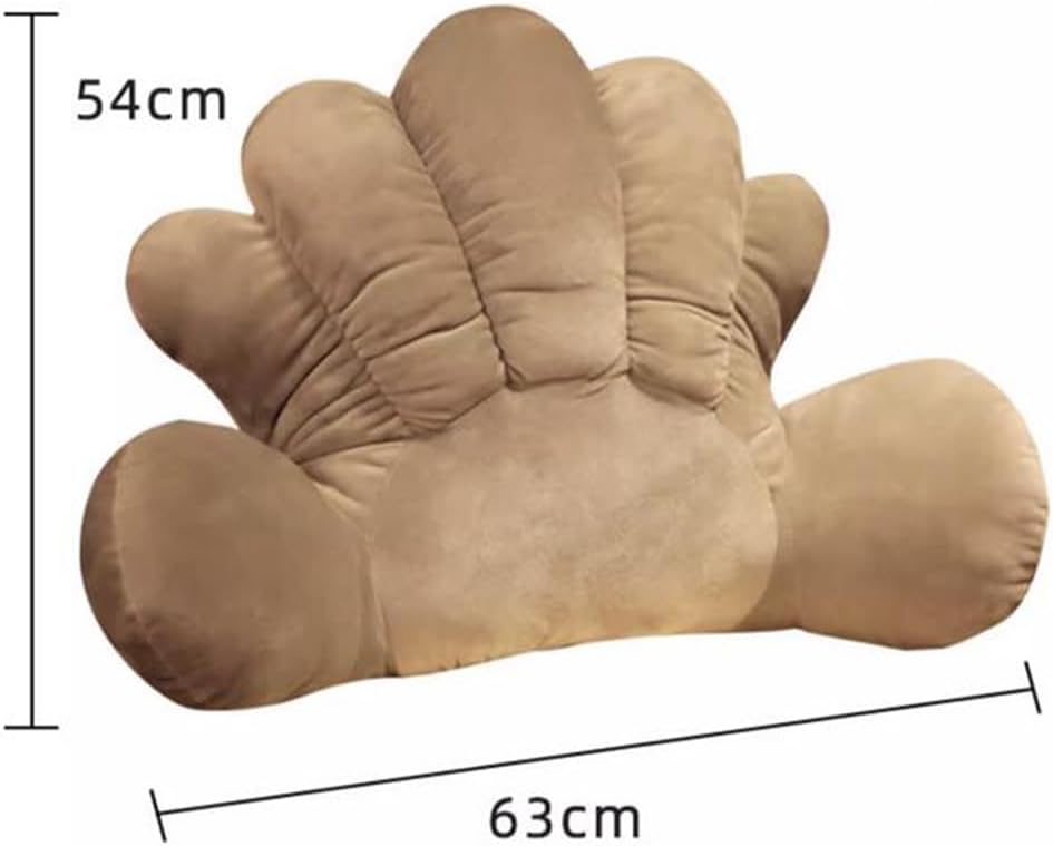 Tingting's Dream Soft Bed Rest Reading Pillow Creative Office Chair Lumbar Back Cushion Sofa Reading Chair Pillow Car Waist Cushion (Blackish Green, 60×45CM/23.6""×17.7""), LTT123