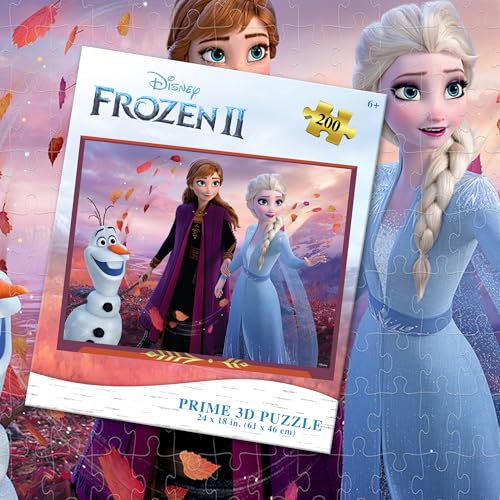 Prime 3D Disney Frozen, 200-Piece 3D Jigsaw Puzzle, 24x18 by PRIME3D - Used condition - Image 5
