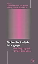 Contrastive Analysis in Language: Identifying Linguistic Units of Comparison