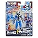 Power Rangers Dino Fury Blue Ranger 6-Inch Action Figure Toy Inspired by TV Show with Dino Fury Key and Weapon Accessories for Ages 4 and Up