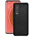 Produktbild cookaR Oppo Find X2 Pro Hülle [ Stoff Strukturiert Muster] Ultra Slim Shell Stoßfeste Case Tasche Schutzhülle für Oppo Find X2 Pro -Schwarz