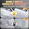 HORFUTY Car Dent Puller 3 Pack Dent Puller Powerful Car Dent Removal Kit Suction Cup Dent Puller for Car Dent Repair Dent Remover Tool for Car Body,Tiles Lifting,Objects Moving,Screen (Yellow+Black) #4