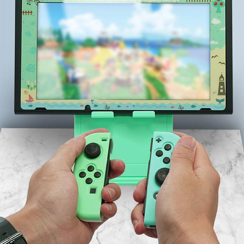 Cocoarm Supporto per Console da Gioco, Portatile per Lite (GREEN)