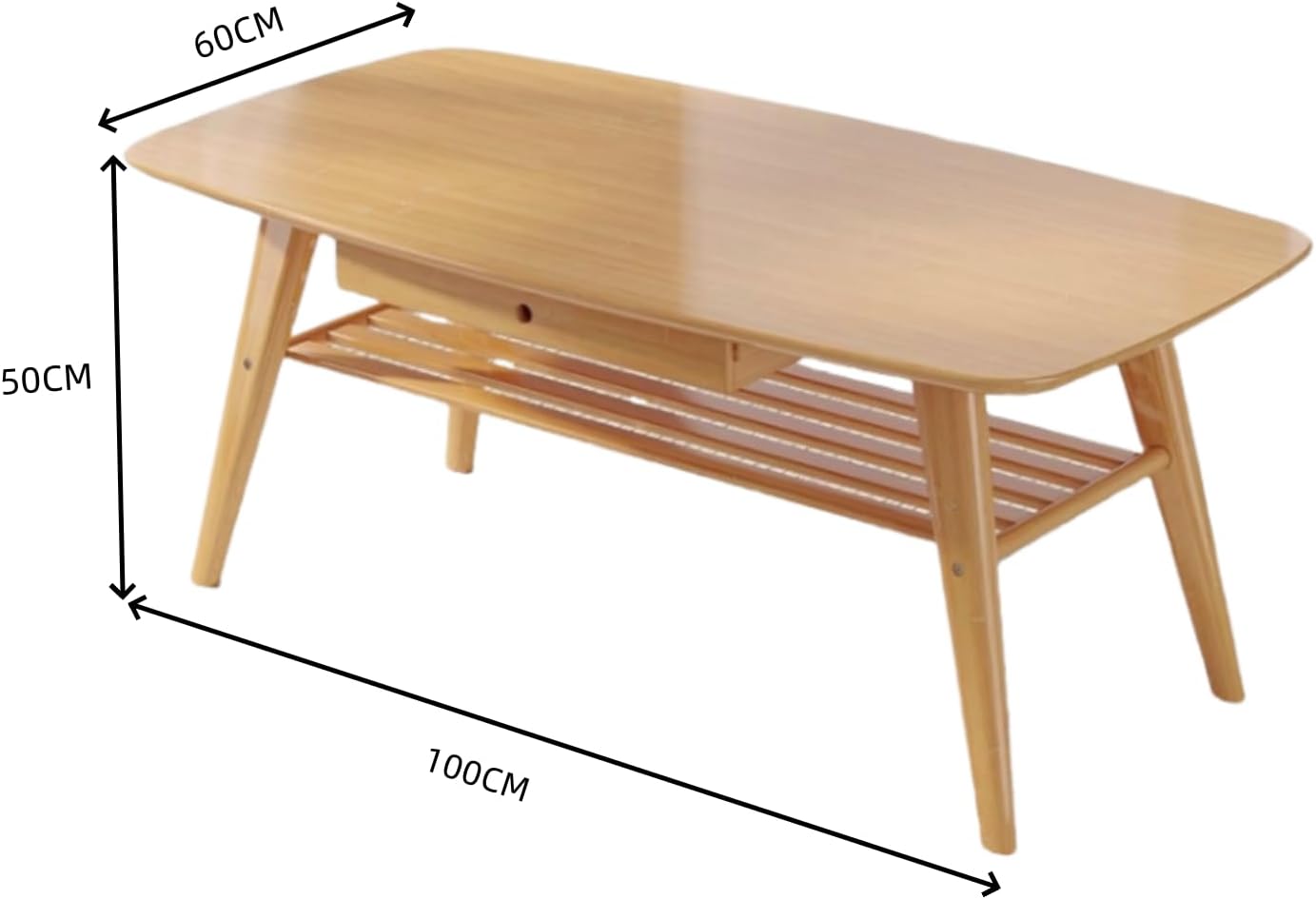 Rectangular Coffee Table Living Room Small Household Coffee Table