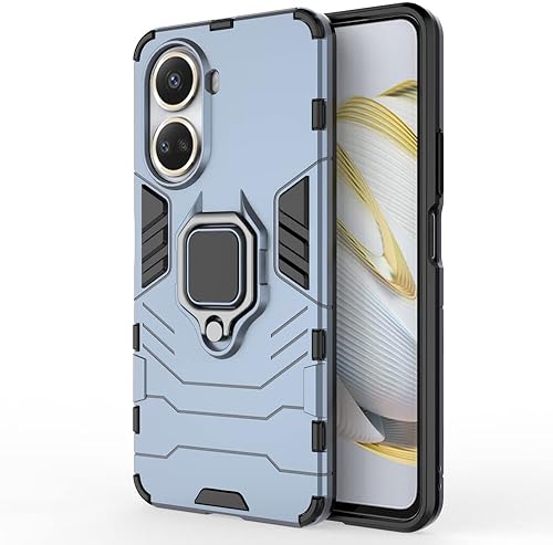 Vista 181 de Funda para Samsung Galaxy A04 4G, Cubierta De Cáscara De Soporte Para SM-A045F/DS SM-A045M/DS SM-A045F SM-A045M - Azul