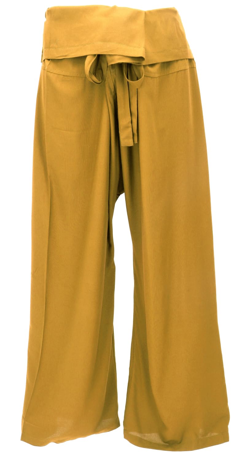 Guru-Shop Relaxhose Fischerhose aus Viskose – Ethno Style