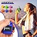 Copkim 12 Pcs Handheld Tally Counter, 4 Digit Number Clicker Counter, Metal Hand Mechanical Register for Coaching, Knitting, People, Golf and Row(Bright)