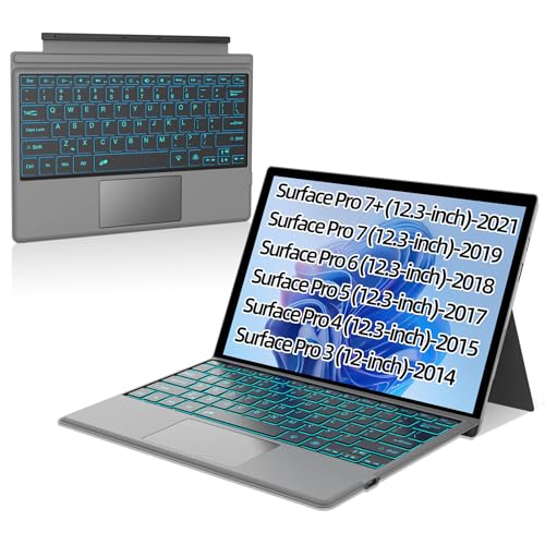 Teclado Surface Pro 7 para solucionar la falta de trackpad en tabletas Microsoft