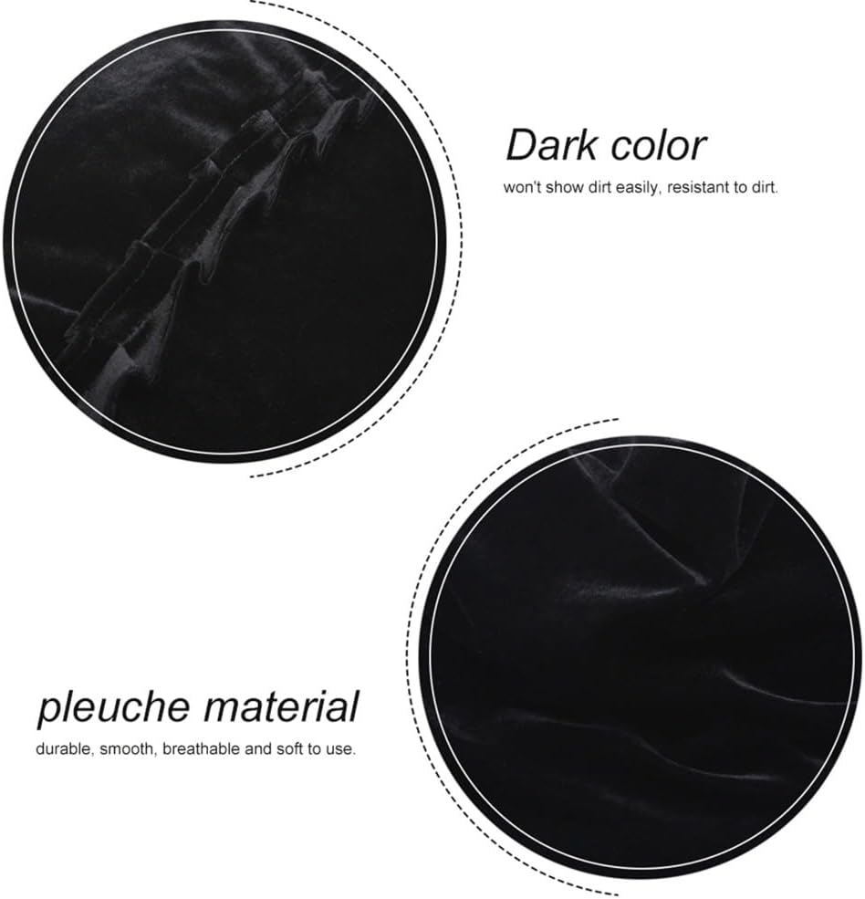 Piano Dust Cover for Upright – Breathable Velvet Instrument Protection, Curtain-Style Design for Home Studio Practice 62x19.7x44 in