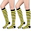 2 Pack Striped Black & Yellow, Black & Yellow